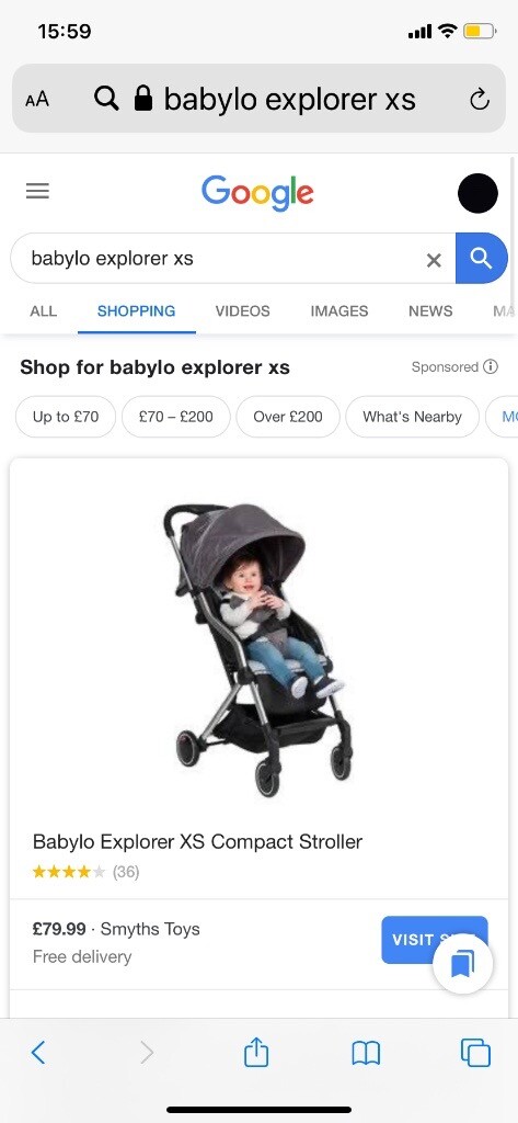 babylo explorer xs compact stroller footmuff